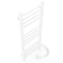 Laris Sèche-serviettes électrique ALFA 350x900 avec minuterie ECO, 160W, Blanc