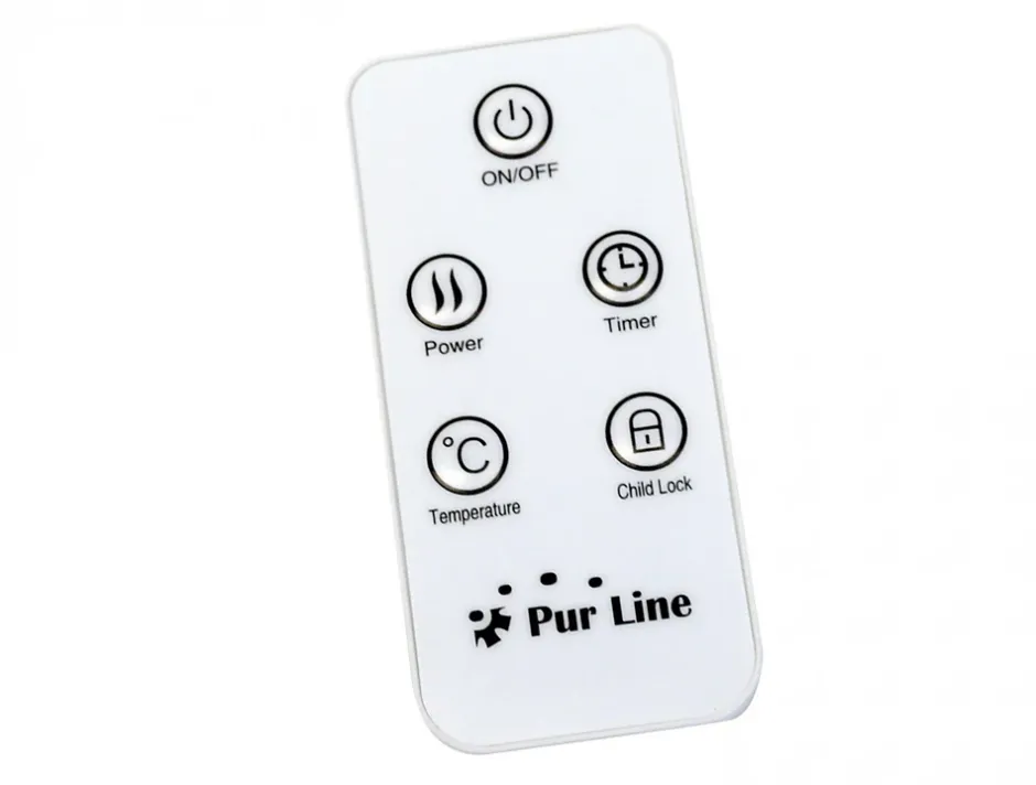 Pureline Sèche-serviettes mural aluminium display LED et WiFi 500W