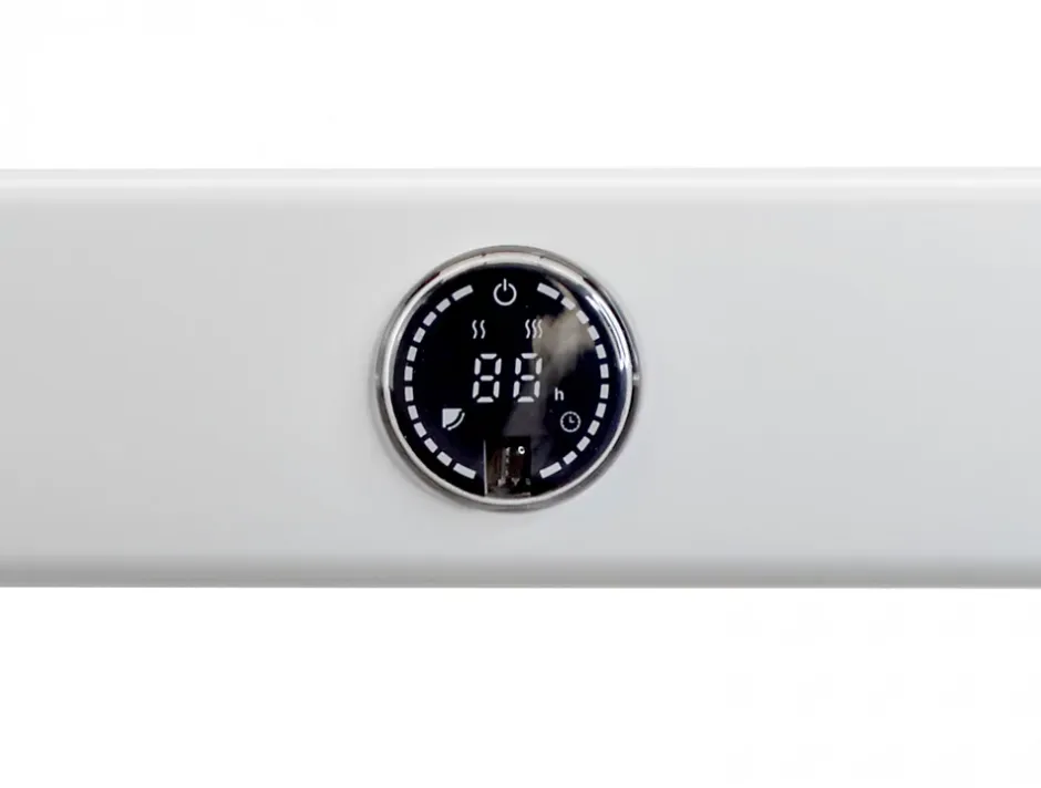 Pureline Sèche-serviettes mural aluminium display LED et WiFi 500W