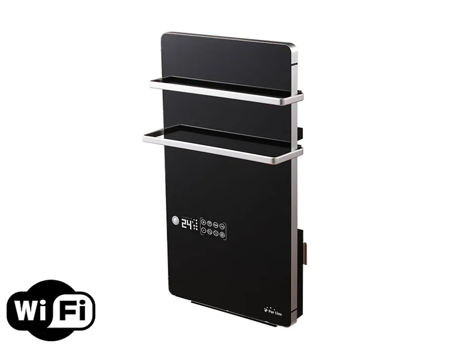 Pureline Sèche-serviettes numérique contrôle WIFI 2000W