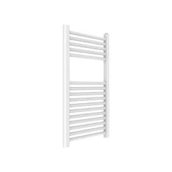 Kiamami Valentina Sèche-Serviettes Pour Salle De Bain 45X77 Acier Blanc