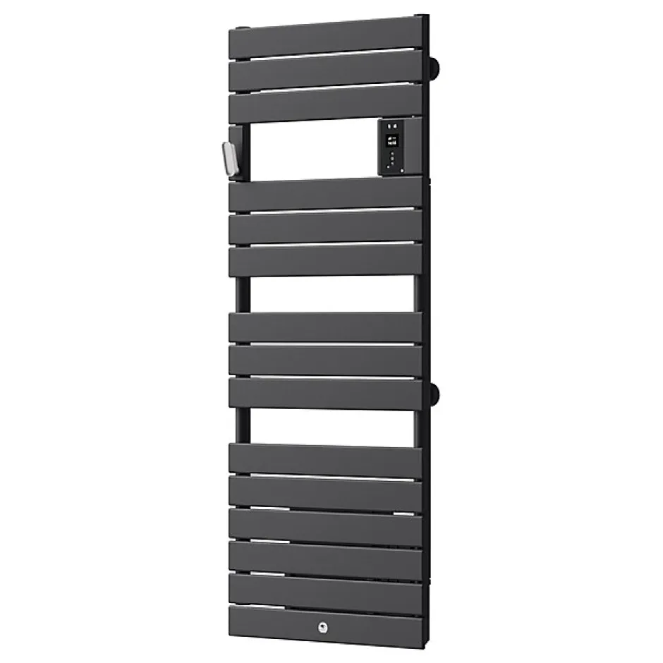 Thermor Sèche-serviettes Riviera 2 avec soufflerie 2000W gris menhir - - 498621