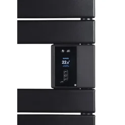 Thermor Sèche-serviettes Riviera 2 avec soufflerie 2000W gris menhir - - 498621