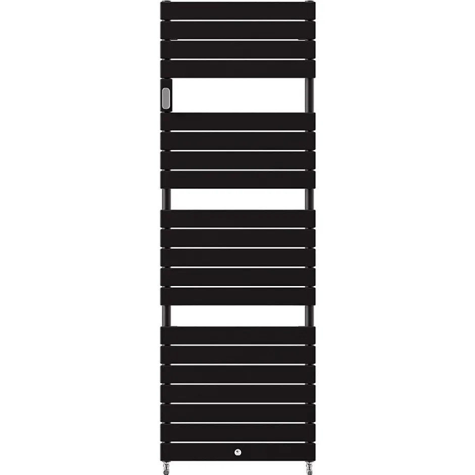 Thermor Sèche-serviettes Riviera 2 eau chaude 873W noir carbone - - 496111