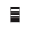Thermor Sèche-serviettes Riviera 2 eau chaude 495W noir carbone - - 496107* Sèche-Serviettes Eau Chaude