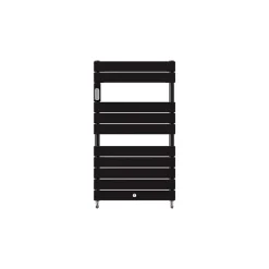Thermor Sèche-serviettes Riviera 2 eau chaude 495W noir carbone - - 496107* Sèche-Serviettes Eau Chaude