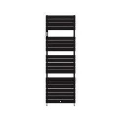 Thermor Sèche-serviettes Riviera 2 eau chaude 495W noir carbone - - 496107* Sèche-Serviettes Eau Chaude