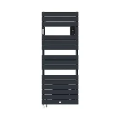 Thermor Sèche-serviettes Riviera 2 mixte avec soufflerie 1750W gris ardoise - - 490242