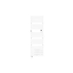 Thermor Sèche-serviettes Riviera 2 mixte avec soufflerie 1750W blanc brillant - - 490234