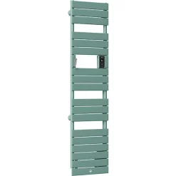 Thermor Sèche-serviettes Riviera 2 étroit avec soufflerie 1750W vert eucalyptus - - 498263* Sèche-Serviettes Soufflant