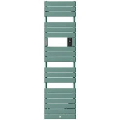Thermor Sèche-serviettes Riviera 2 étroit avec soufflerie 1500W vert eucalyptus - - 498255