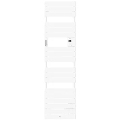 Thermor Sèche-serviettes Riviera 2 étroit avec soufflerie 1750W blanc brillant - - 498225