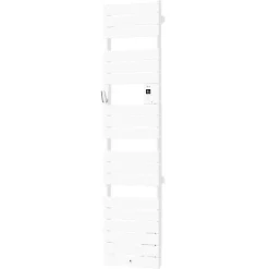 Thermor Sèche-serviettes Riviera 2 étroit avec soufflerie 1750W blanc brillant - - 498225