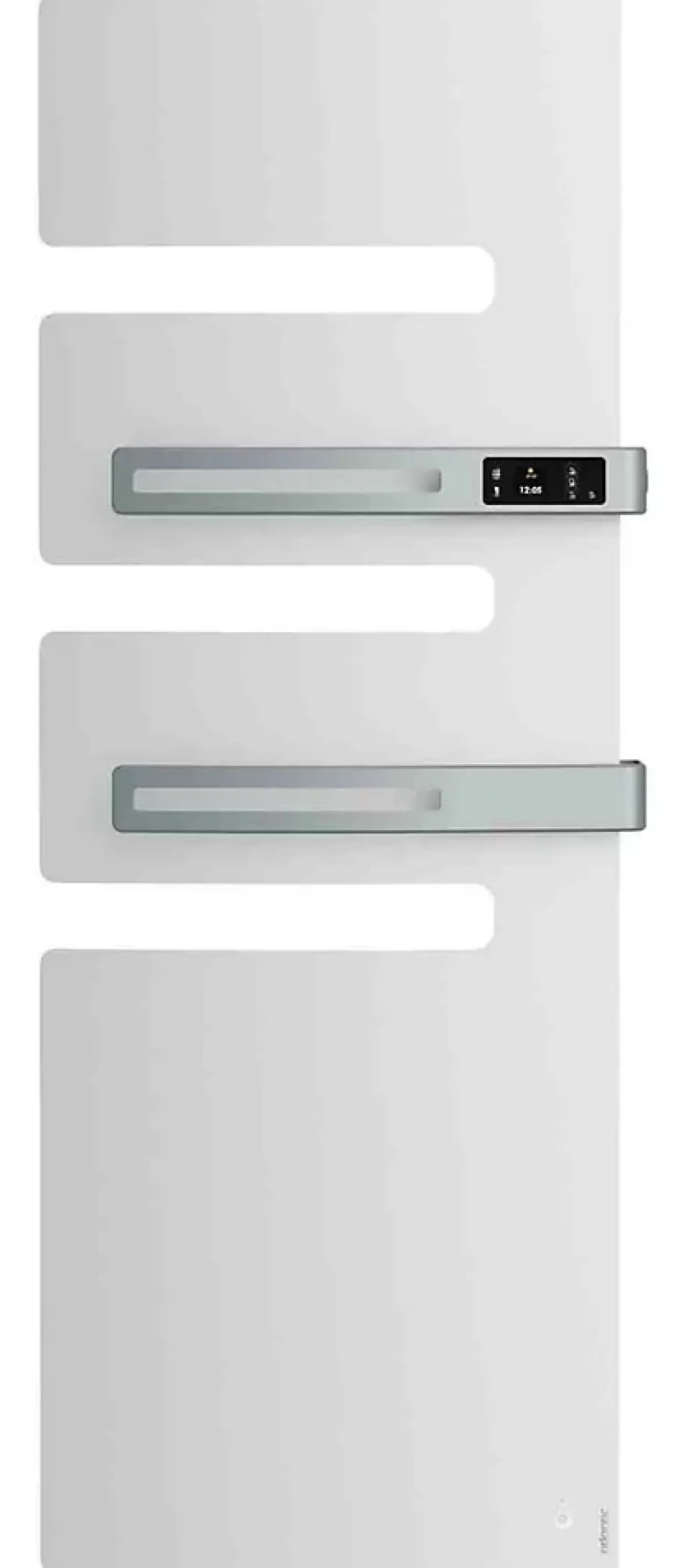 Atlantic Sèche-serviettes SERENIS PREMIUM connecté soufflant mat à droite 750 + 1000W blanc carat - - 850659