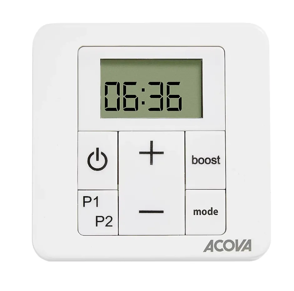 Acova Sèche-serviettes soufflant électrique Astrakan +Air 500 + soufflerie 1000W grey aluminium* Sèche-Serviettes Soufflant