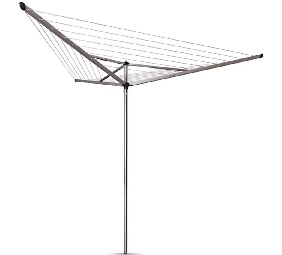 Brabantia Séchoir 3 bras Essential 30m 1 douille* Etendoir À Linge