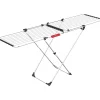 Vileda Séchoir à linge Double 187 x 57 x H94 cm Etendage pliable Tube Anti-plis* Etendoir À Linge