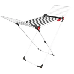 Vileda Séchoir à Linge Etendage pliable Tubes Anti-plis 19 m avec ailes* Etendoir À Linge