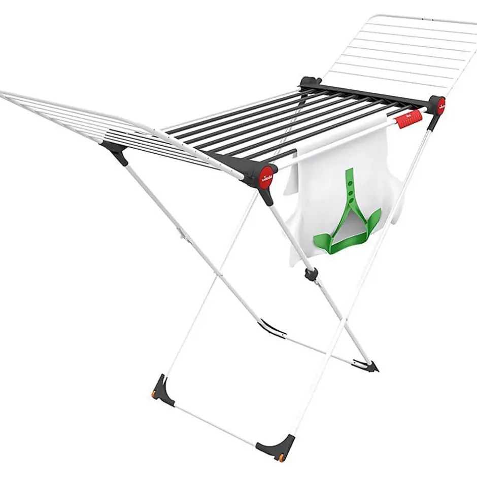 Vileda Séchoir à Linge Etendage pliable Tubes Anti-plis 19 m avec ailes* Etendoir À Linge