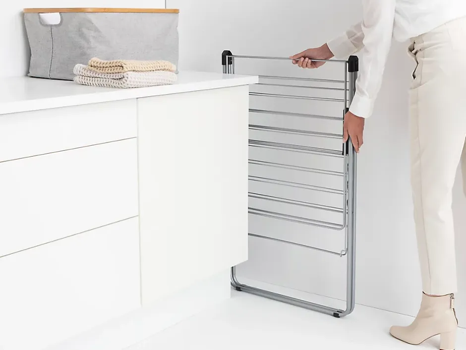 Brabantia Séchoir à linge Hangon gris metalic 20 m* Etendoir À Linge