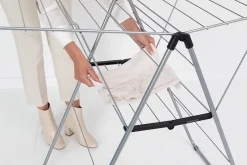 Brabantia Séchoir à linge Hangon gris metalic 20 m* Etendoir À Linge