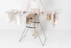 Brabantia Séchoir à linge Hangon gris metalic 25 m