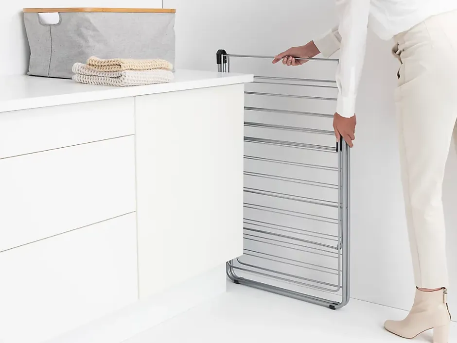 Brabantia Séchoir à linge Hangon gris metalic 25 m