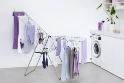 Brabantia Séchoir à linge Hangon gris metalic 25 m