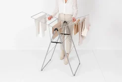 Brabantia Séchoir à linge Hangon gris metalic 15 m