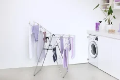 Brabantia Séchoir à linge Hangon gris metalic 15 m