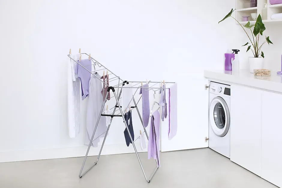Brabantia Séchoir à linge Hangon gris metalic 15 m