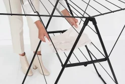 Brabantia Séchoir à linge Hangon noir mat 20 m* Etendoir À Linge