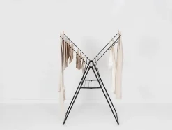 Brabantia Séchoir à linge Hangon noir mat 20 m* Etendoir À Linge