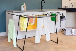 Brabantia Séchoir à linge Hangon noir mat 18 m