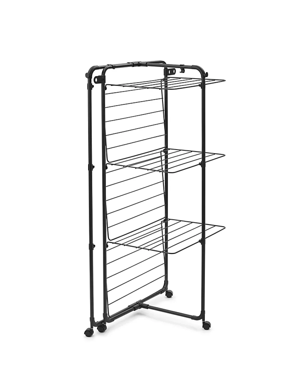 Brabantia Séchoir à linge Hangon Tower noir 23 m* Etendoir À Linge