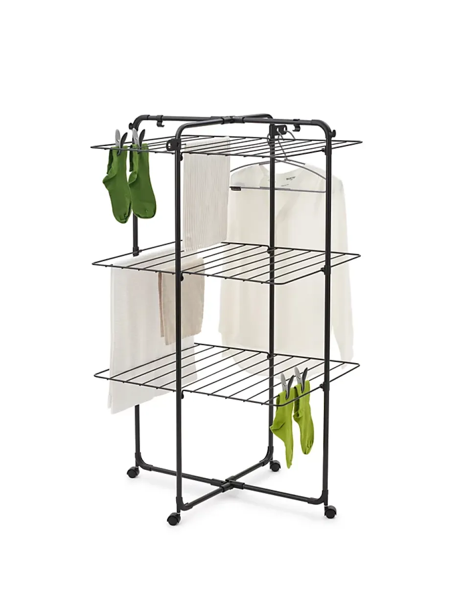 Brabantia Séchoir à linge Hangon Tower noir 23 m* Etendoir À Linge