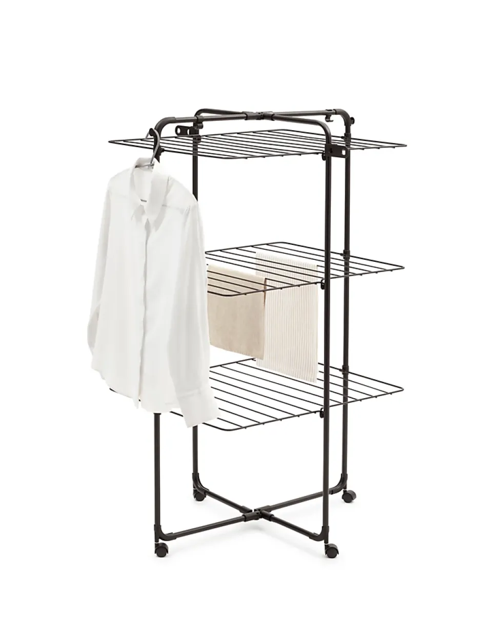 Brabantia Séchoir à linge Hangon Tower noir 23 m* Etendoir À Linge