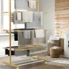 IDMarket Séchoir à linge pliable 3 niveaux RITA capacité 22M en bambou* Etendoir À Linge