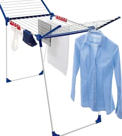 Leifheit Séchoir à linge sur pied 20 m avec accessoires, Pegasus 200 Solid Comfort