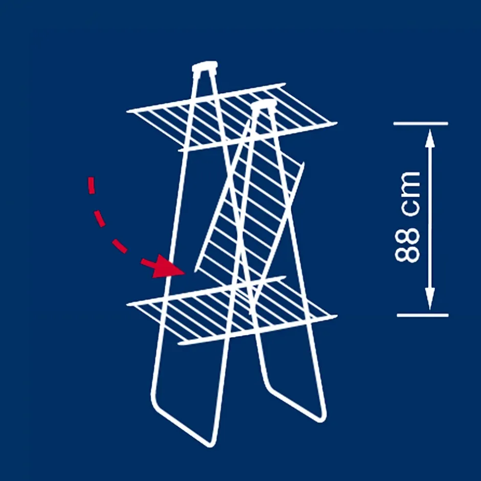 Leifheit Séchoir à linge Tour 19 m 3 niveaux, Pegasus Tower 190