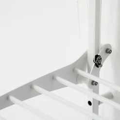 Foxydry Séchoir mural 2 grilles blanc 128x52x137 cm alu Wall Plus 120