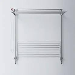 Foxydry Séchoir mural 2 grilles réglables 128x52x137 cm alu Wall Plus 120* Etendoir À Linge