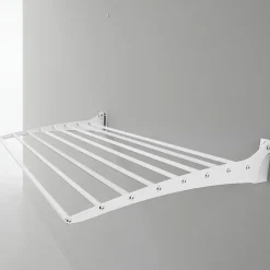 Foxydry Séchoir mural alu blanc clic 82x50x10cm Fold 80