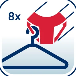 Leifheit Séchoir parapluie extérieur avec housse et douille de fixation, 60 m d'étendage, vert et gris, Linomatic Deluxe Cover 600* Etendoir À Linge