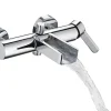 Hansgrohe SCHÜTTE NIAGARA mitigeur monocommande bain avec bec cascade, chromé* Robinet De Baignoire