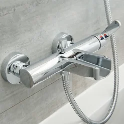 Hansgrohe SCHÜTTE NIAGARA mitigeur monocommande bain avec bec cascade, chromé* Robinet De Baignoire