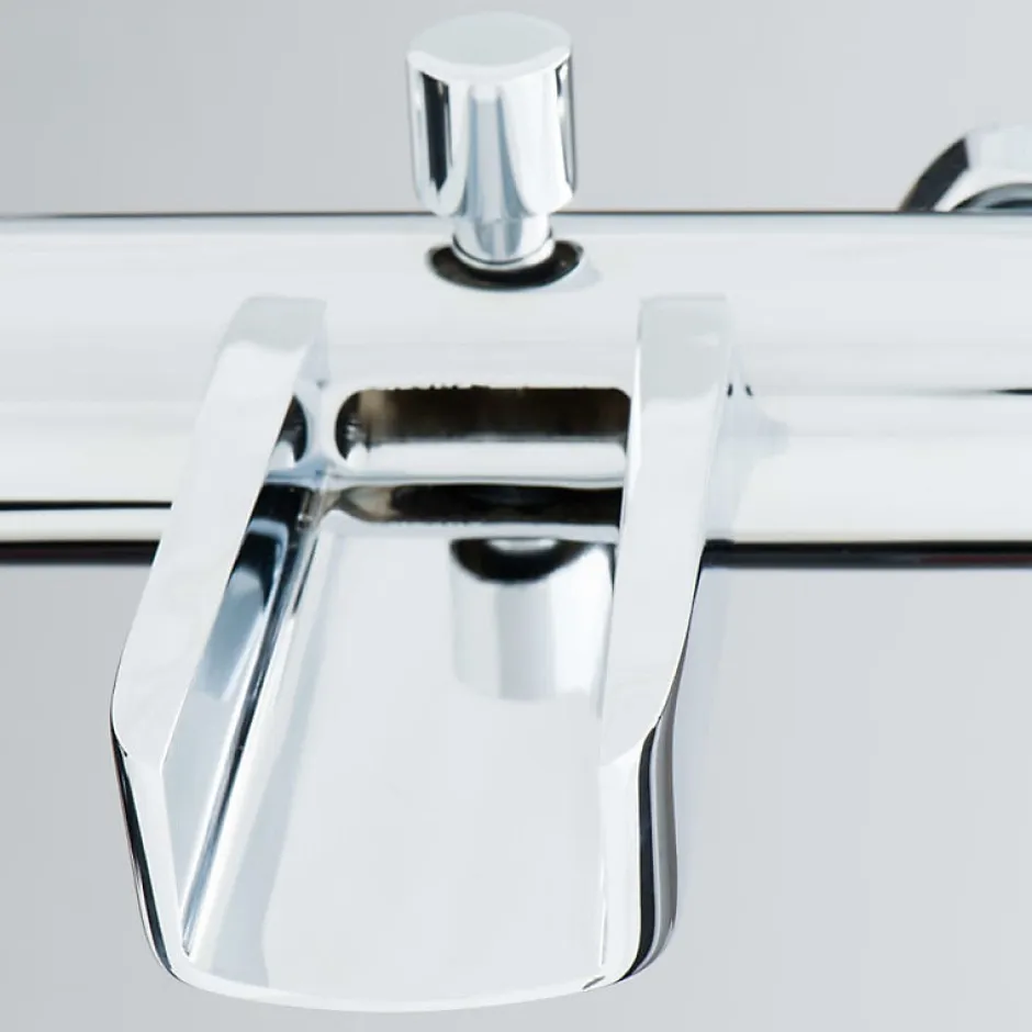 Hansgrohe SCHÜTTE NIAGARA mitigeur monocommande bain avec bec cascade, chromé* Robinet De Baignoire