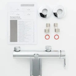 Hansgrohe SCHÜTTE NIAGARA mitigeur monocommande bain avec bec cascade, chromé* Robinet De Baignoire