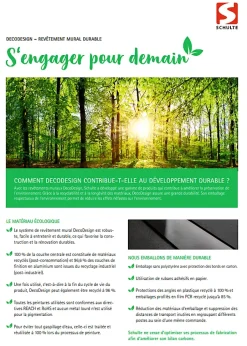 Schulte pack de 2 panneaux muraux 100x210cm+3 profilés alu - revêtement - DécoDesign DÉCOR pierre gris-clair* Panneau Mural De Salle De Bains