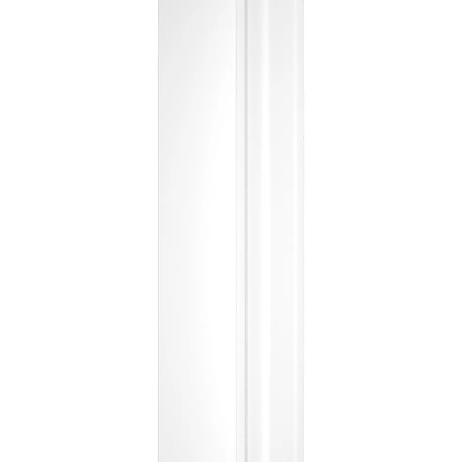 Schulte Pare-baignoire extensible 70-118x140 cm - Écran coulissant en verre 3 mm - Blanc